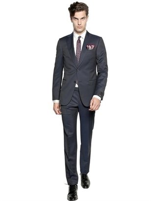 Z Zegna 2264 Fancy Wool & Mohair Gabardine Suit