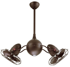 Jerry Rotational Ceiling Fan with Light Kit