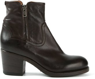 Pantanetti zipped ankle boots