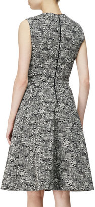 Narciso Rodriguez Digital-Print Cotton A-Line Dress
