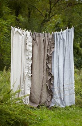 Amity Home 'Basillo' Linen Curtains (Set of 2)