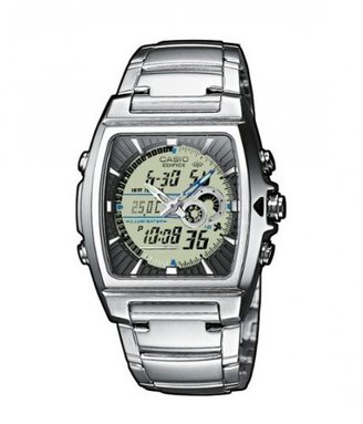 Casio EFA-120D-7AVEF Men's Analog and Digital Quartz Multifunction Watch with Steel Bracelet
