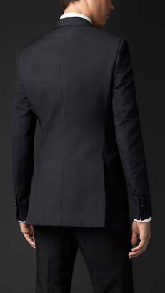 Burberry Virgin Wool Mohair Tailored Jacket