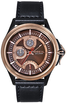 Breil Milano Dome Rose Gold & Gunmetal Watch