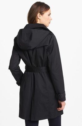 MICHAEL Michael Kors Trench Coat with Detachable Hood (Regular & Petite) (Nordstrom Exclusive)