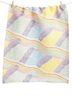Poketo 'Streams & Fields' Linen Tea Towel