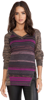 Nanette Lepore Striped Pullover