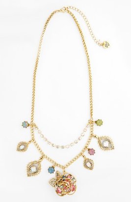 Betsey Johnson 'Prom Party' Frontal Necklace