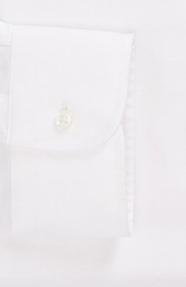 Nordstrom Classic Fit Non-Iron Piqué Dress Shirt (Online Only)