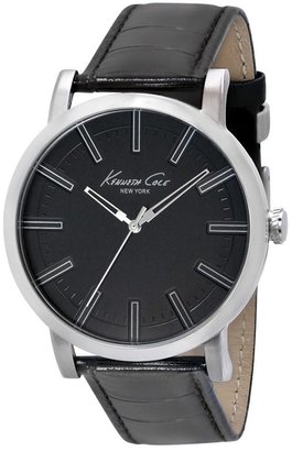 Kenneth Cole Leather Black Dial Men's Watch #KC1997
