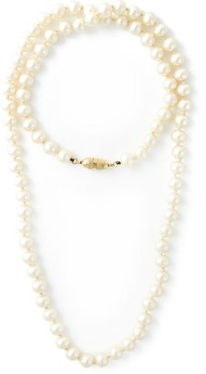 Celine VINTAGE 'Pearls Sautoir' necklace