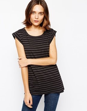 Skargorn Striped T-Shirt - oil-blacklines