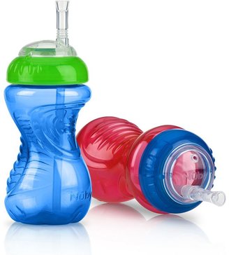 Nuby 2-pk. No-Spill 10-oz. Cups with Flex Straw - Baby