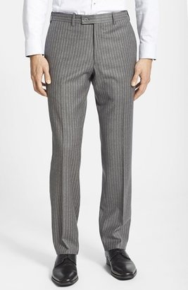 Duckie Brown Gentlemen Flat Front Stripe Trousers