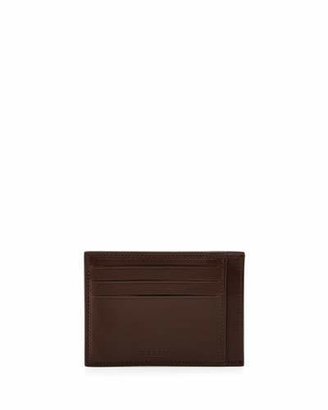 Bally Leather Card Case, Brown