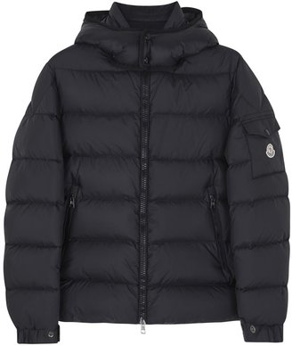Moncler Navy quilted shell jacket