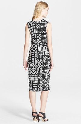 Tracy Reese Geometric Print Jersey Dress