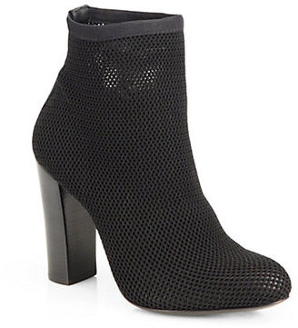 Alexander Wang Daga Stretchy Mesh Ankle Boots