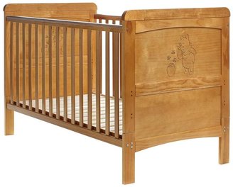 Winnie The Pooh Deluxe Winnie the Pooh Cot Bed