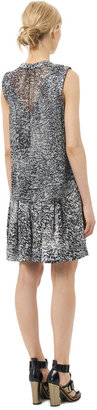 Rebecca Taylor White Noise Double Layer Dress