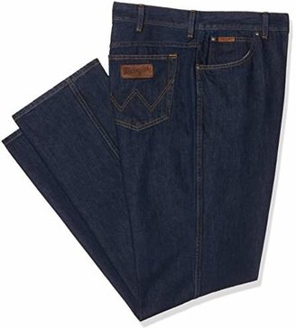 Wrangler Men's Texas Regular fit, Straight leg Jeans, Blue, W44/L34
