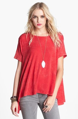Free People 'Circle in the Sand' High/Low Tee