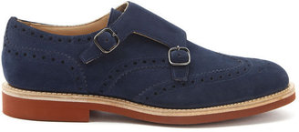 Church's CHURCHS - Kelby F navy suede buckled moccasins