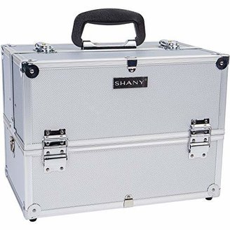 SHANY Essential Pro Makeup Train Case with Shoulder Strap and Locks -