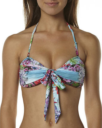 Speedo Aloha Bow Front Bandeau Separate Top