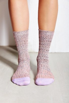 Urban Outfitters Ribbed Marled Crew Sock