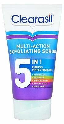 Clearasil Ultra 5in1 Exfoliating Scrub 150ml