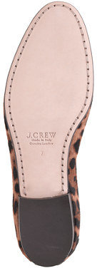 J.Crew Collection Biella calf hair tassel loafers