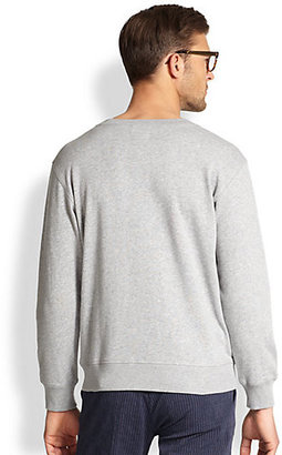 Gant Embroidered Wave Sweatshirt