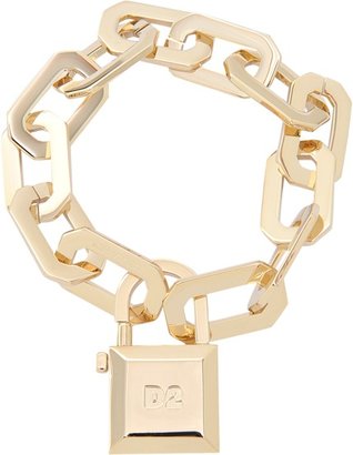 DSquared 1090 DSQUARED Iconical Chain Lock bracelet