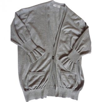 Saint Laurent Grey Cashmere Knitwear