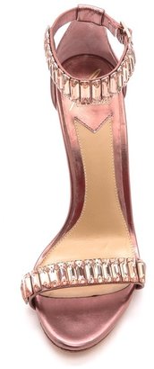 Brian Atwood Ciara Jeweled Sandals