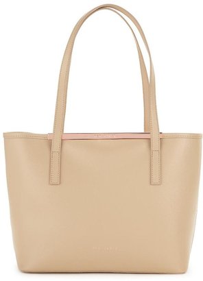 Ted Baker Crosshatch Small Shopper with Purse