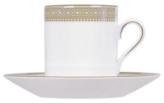 Vera Wang Wedgwood White 'Gold Lace' coffee saucer