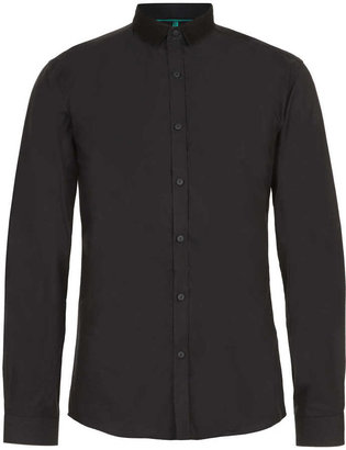Topman Selected Homme Black Shirt