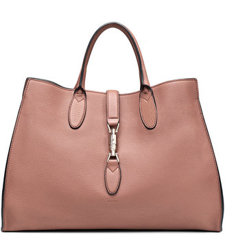 Gucci Jackie Soft Leather Top Handle Bag, Blush