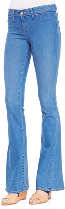 Joie Aqueous Mid-Rise Flare Jeans