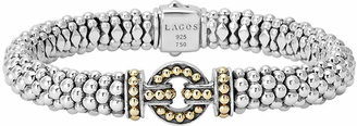 Lagos 'Enso' Two-Tone Rope Caviar Bracelet