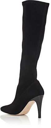 Manolo Blahnik Women's Pascalare Knee Boots-Black