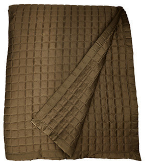Home Source International 100% Rayon from Bamboo King Quilted Box Coverlet