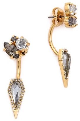 Rebecca Minkoff Clustered Stone Earrings