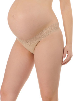 A Pea in the Pod Lace Collection Maternity Thong (Single)