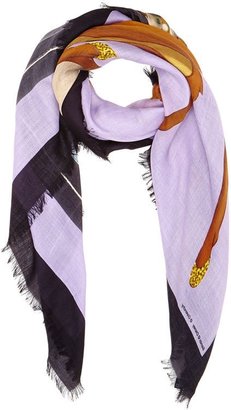 Givenchy Bambi & Female-Form Scarf-Colorless