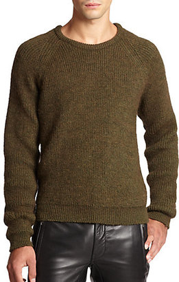 BLK DNM Ribbed Raglan Sweater