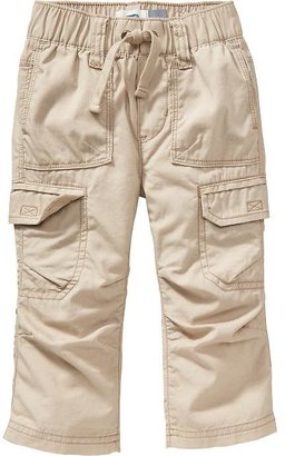 Old Navy Cotton Canvas Pull-On Cargo Pants for Baby
