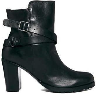 Carvela Leather Tamera Buckle Ankle Boots